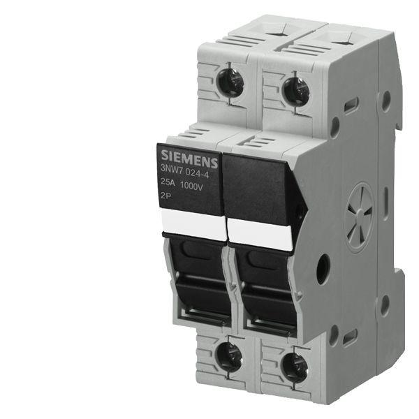 Siemens 25A Fuse Holder for 10 x 38mm Fuse, 2P, 1kV