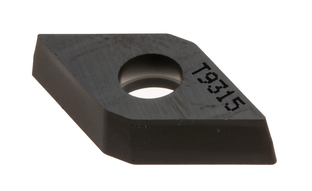 Pramet DCMT Series Lathe Insert for Use with SDJCR 11, 3.97mm Height, 93° Approach, 11.6mm Length