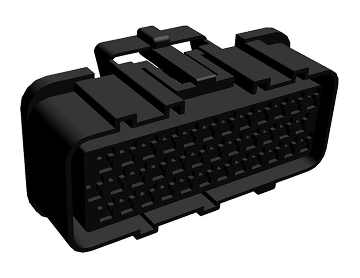 TE Connectivity, Econoseal III 070 Automotive Connector Socket Black Plug-In 36 Way 344111-1