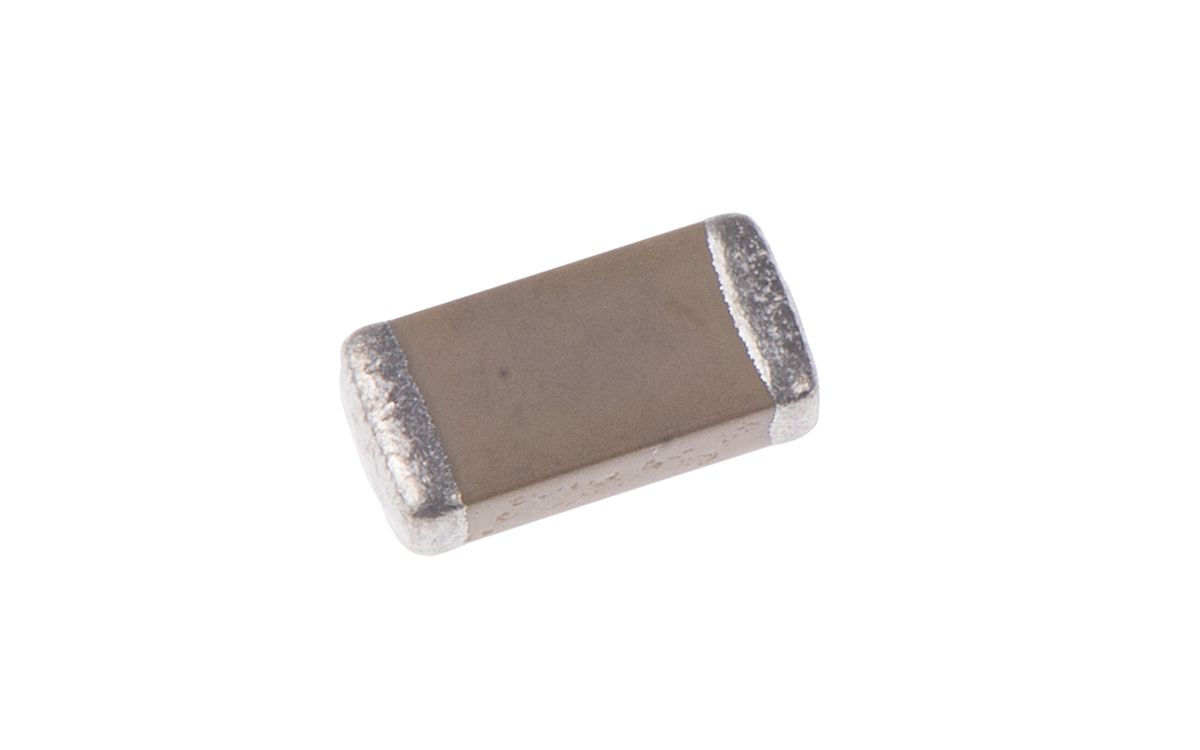 Yageo 100nF Multilayer Ceramic Capacitor MLCC, 25V dc V, ±10% , SMD