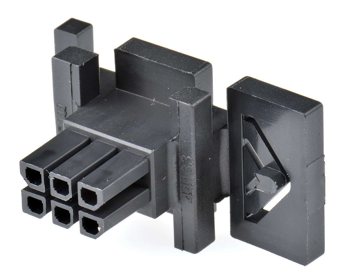 Molex, Micro-Fit BMI Female Connector Housing, 3mm Pitch, 6 Way, 2 Row