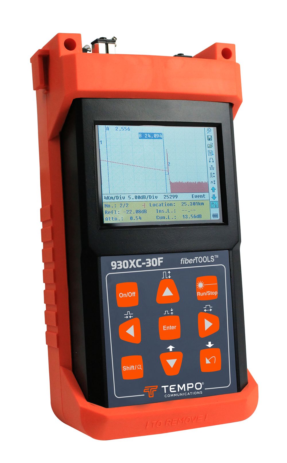 Tempo 930XC-30F OTDR Single Mode Optical Time Domain Reflectometer