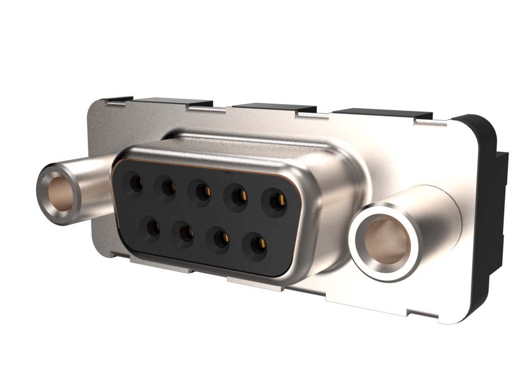 Amphenol Communications Solutions D 25 Way Right Angle Plug-In Mount D-sub Connector Plug, 2.76mm Pitch, with Screw