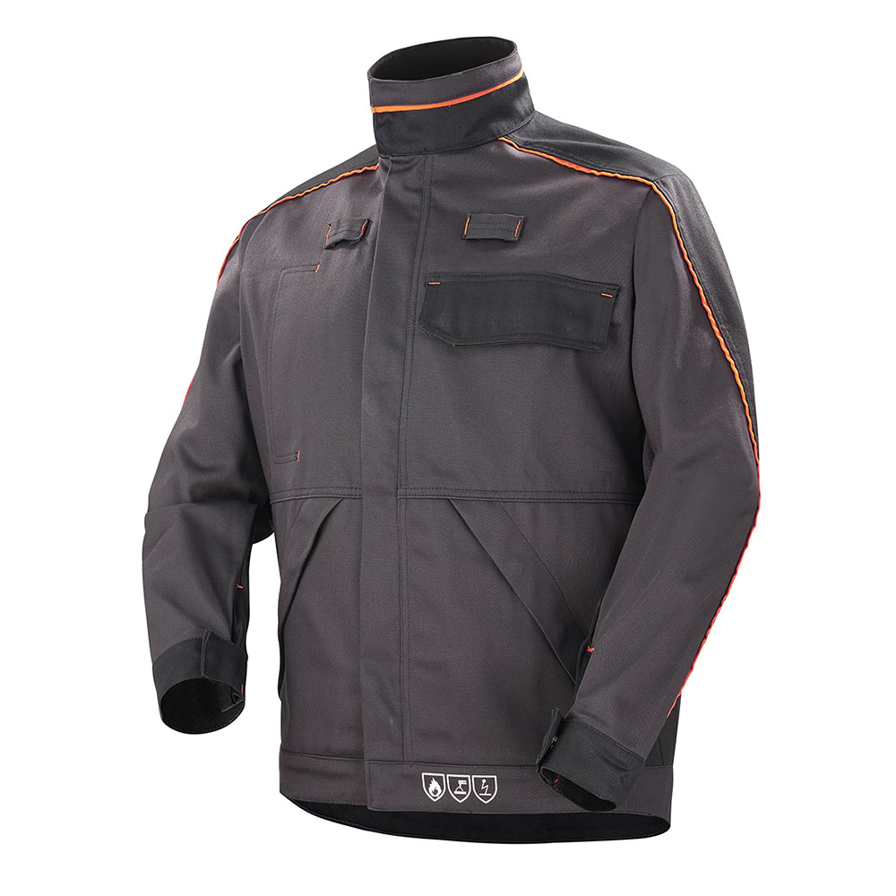 Cepovett Safety 9223-8596 Dark Grey, Anti-Static Jacket, XXXXL