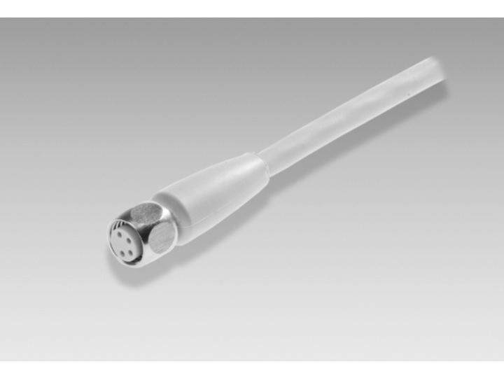 Baumer Female 4 way M8 to Unterminated 4 way Free End Sensor Actuator Cable, 5 m