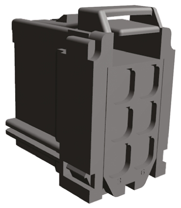 TE Connectivity, AMP MCP 2.8 Female Automotive Connector, 5mm Pitch, 6 Way, 3 Row