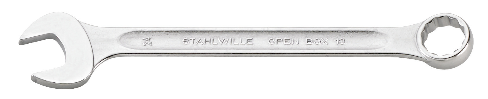 STAHLWILLE Combination Spanner, 24mm, Metric, Double Ended, 280 mm Overall