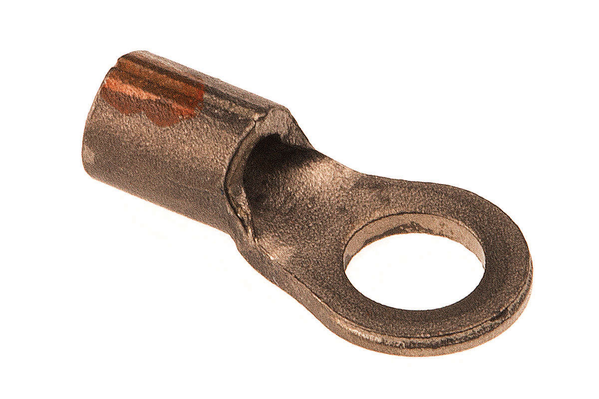 TE Connectivity, STRATO-THERM Uninsulated Ring Terminal, M3 Stud Size, 0.26mm² to 1.65mm² Wire Size