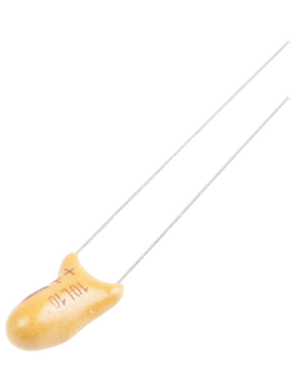 Vishay 10μF MnO2 Tantalum Capacitor 10V dc, 489D Series