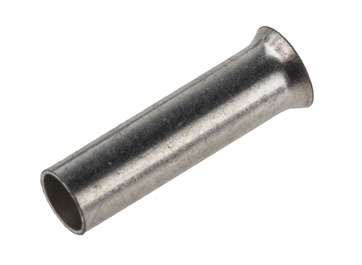 JST, WE Crimp Bootlace Ferrule, 10mm Pin Length, 2.2mm Pin Diameter, 2.5mm² Wire Size