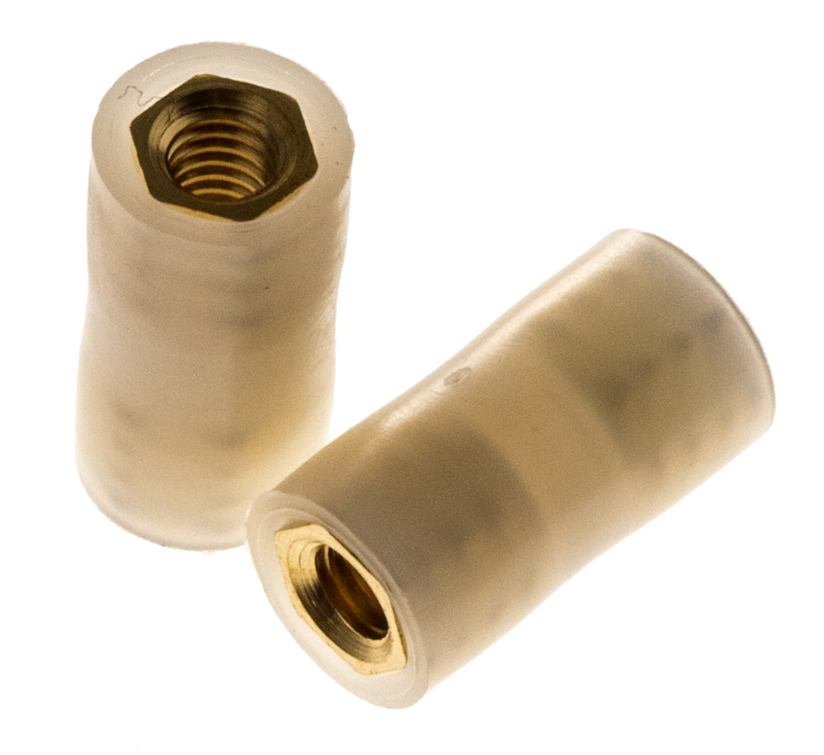 RS PRO Standoff, M4 x M4 Thread, 16mm Body, Nylon 66, Female/Female