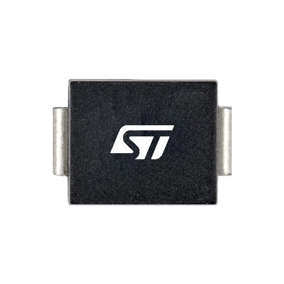 STMicroelectronics SMC50J24CA, Bi-Directional, Uni-Directional TVS Diode, 5000W, 2-Pin DO-214AB