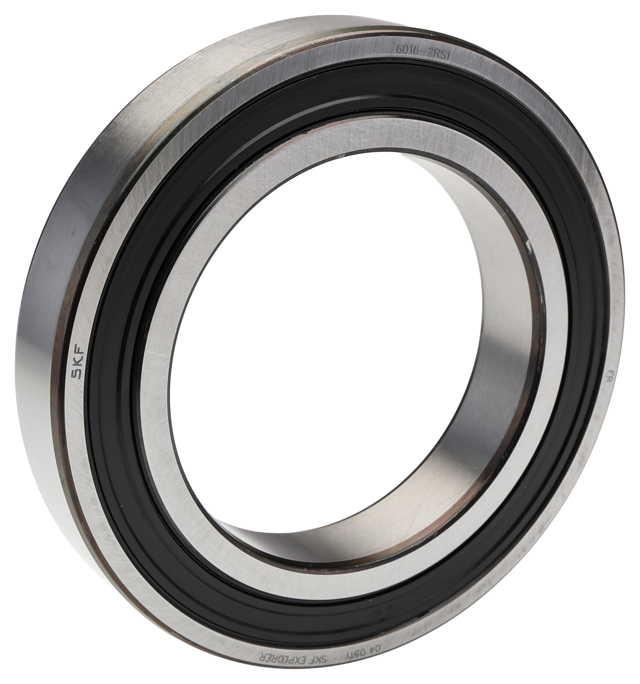 SKF 6016-2RS1 1 Row Ball Bearing - 80 mm ID, 125 mm OD