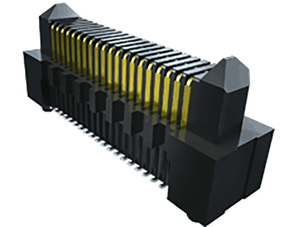 Samtec ERM8 Series Straight Surface PCB Header, 100 Contact(s), 0.8 mm Pitch, 2 Row, Shrouded
