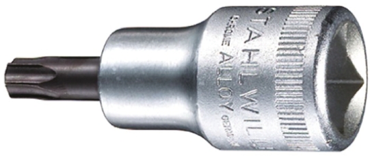 STAHLWILLE Torx Screwdriver Bit, T50 Tip, 55 mm Overall