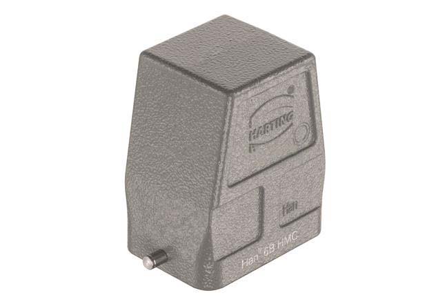 HARTING Han HMC Heavy Duty Power Connector Hood, Straight Han B HMC Range