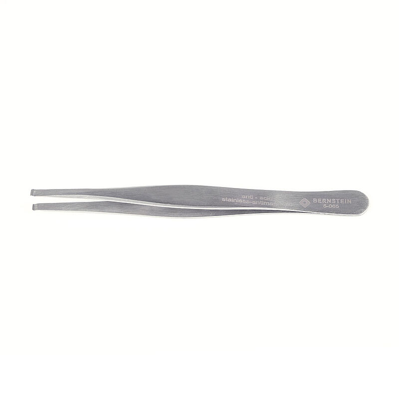 Bernstein 120 mm, Stainless Steel, Straight, ESD Tweezer