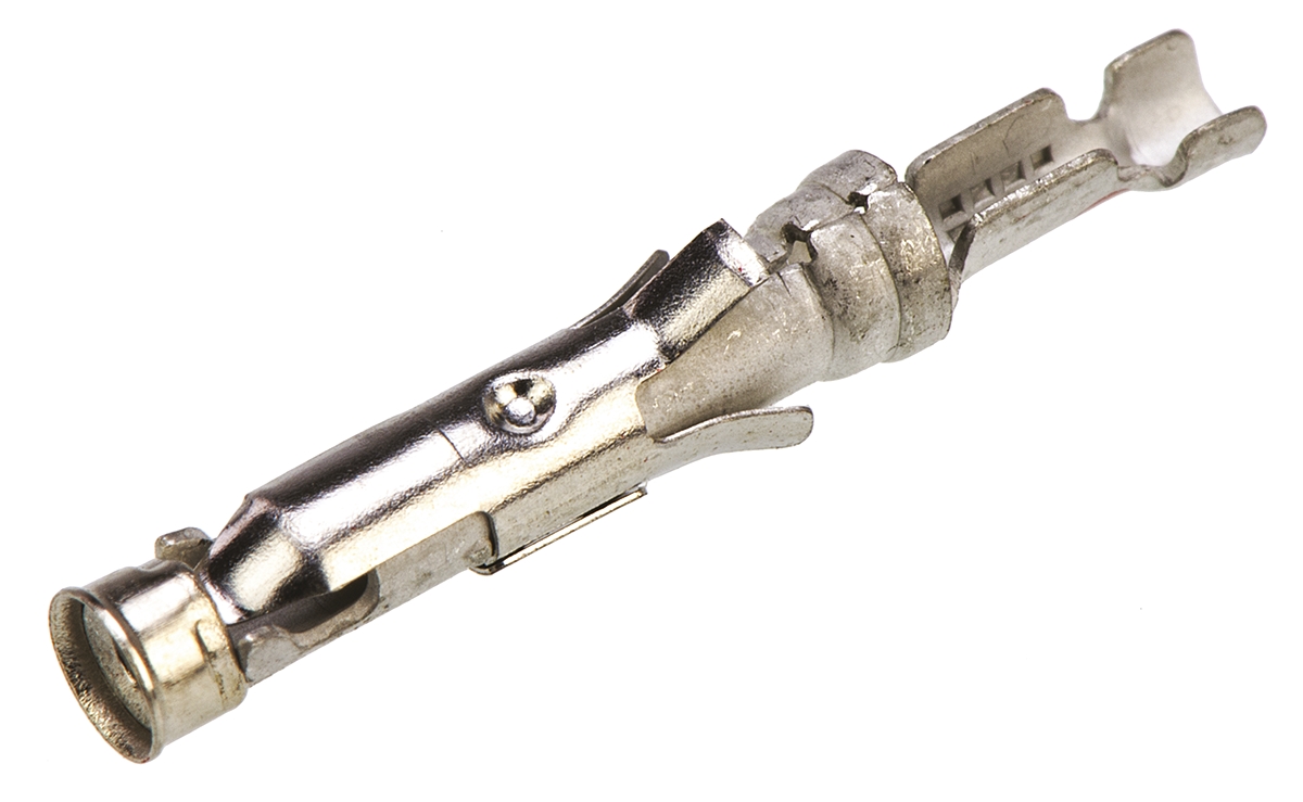 TE Connectivity Female Crimp Circular Connector Contact, Contact Size 16, Wire Size 26 → 24 AWG