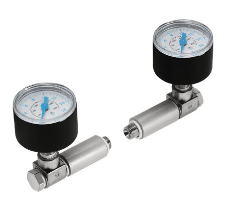 Festo G 1/8 Analogue Bourdon tube pressure gauge 16bar 40mm Outside Diameter