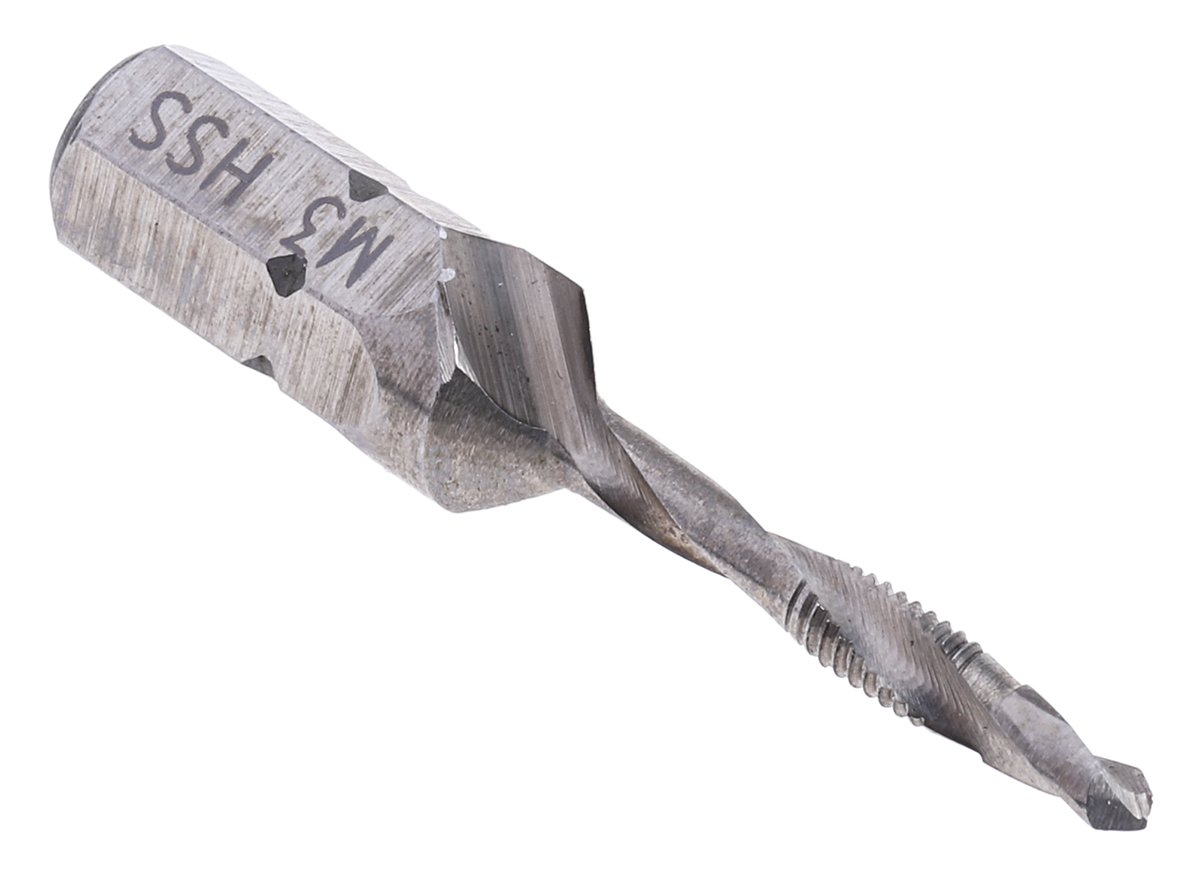 EXACT Threading Tap HSS 1-Piece 0.5mm Pitch Metric Standard M3 Thread