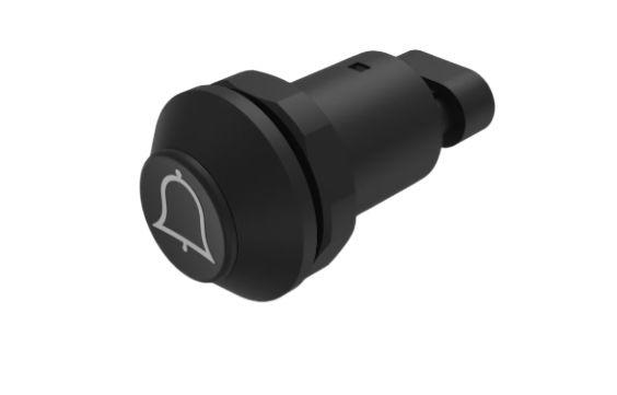 EAO Series 09 Series Push Button Switch, Momentary, Panel Mount, 30mm Cutout, 1 NO, 12 → 48V dc, IP67