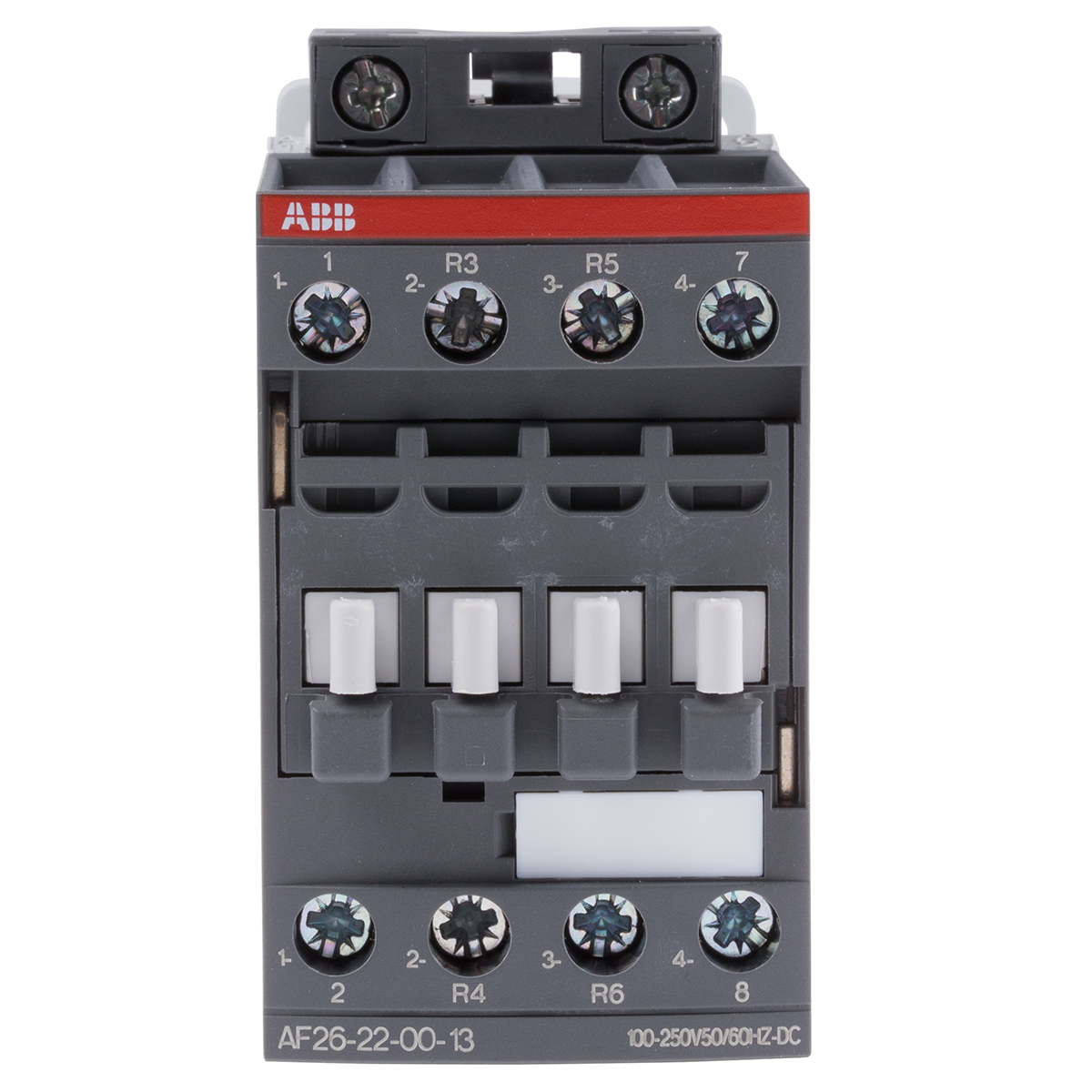 ABB AF26 Contactor, 230 V ac Coil, 4-Pole, 45 A, 11 kW 250 V, 2 NO/2 NC, 690V