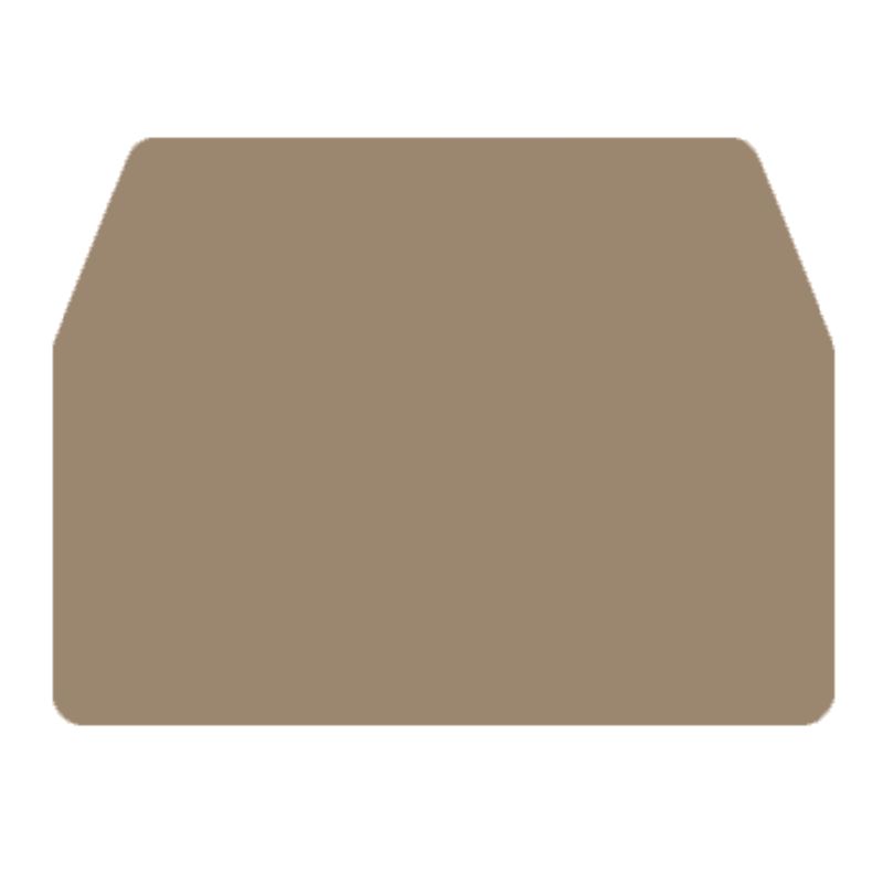 Weidmuller W Series End Cover for Use with DIN Rail Terminal Blocks