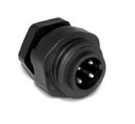 Amphenol Industrial Circular Connector, 3 Contacts, Cable, Standard Connector, Plug, Male, IP67, Ecomate M Series