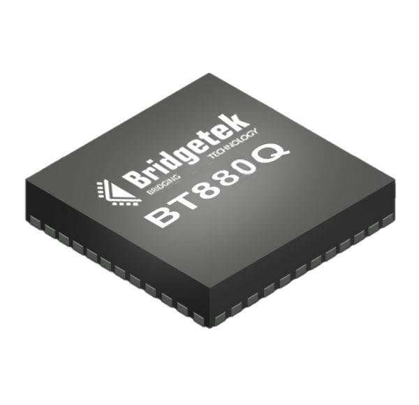 BT880Q-T, Video Interface 1-Channel SPI 48-Pin VQFN-48, VQFN-56