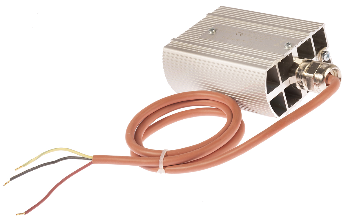 STEGO Enclosure Heater, 230V ac, 50W Output, 50W Input, +135°C, 110mm x 48mm x 80mm