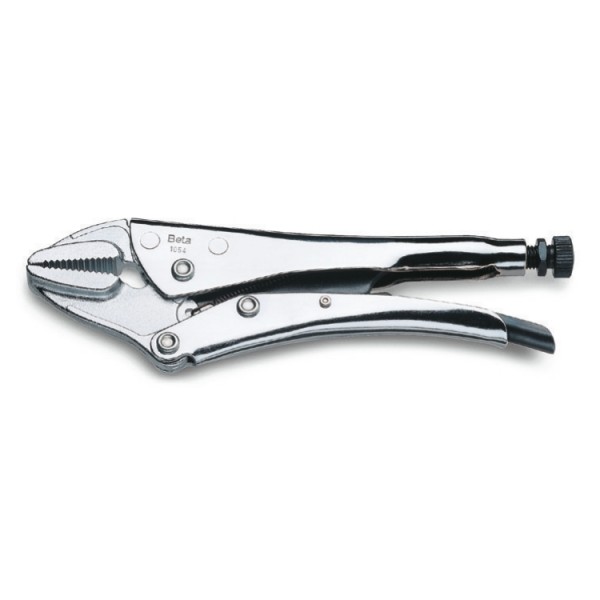 BETA Mole Grips, 235 mm Overall, Straight Tip, 70mm Jaw