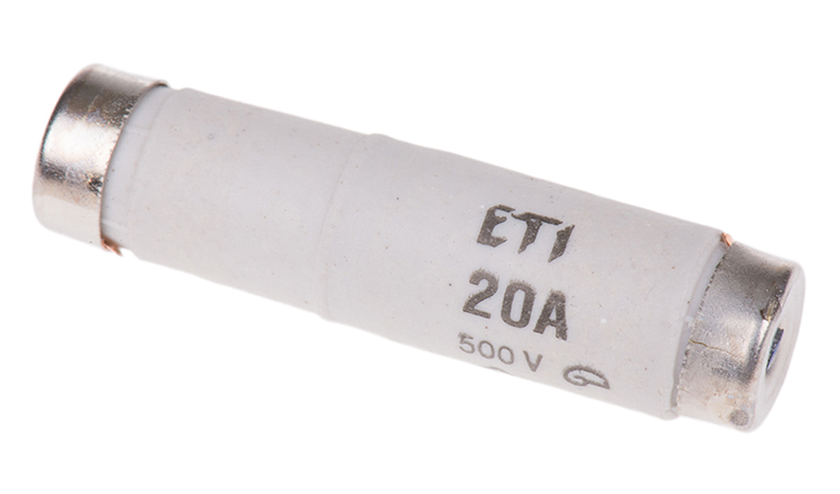 ETI 20A DI Diazed Fuse, E16 Thread Size, gG - gL, 500V ac