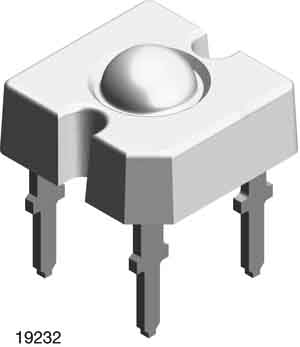 Vishay4.7 V Blue LED Super Flux Through Hole, TELUX VLWB9600