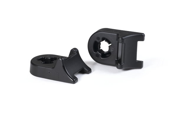 HellermannTyton Black Cable Tie Mount 23.9 mm x 38mm, 13.5mm Max. Cable Tie Width