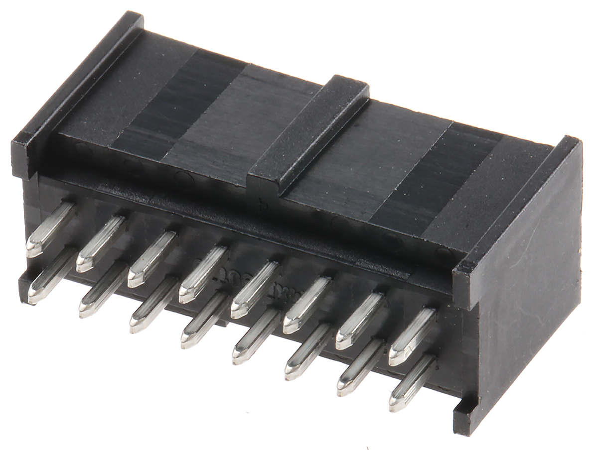 Molex C-Grid III Series Vertical Through Hole PCB Header, 16 Contact(s), 2.54 mm Pitch, 2 Row, Shrouded