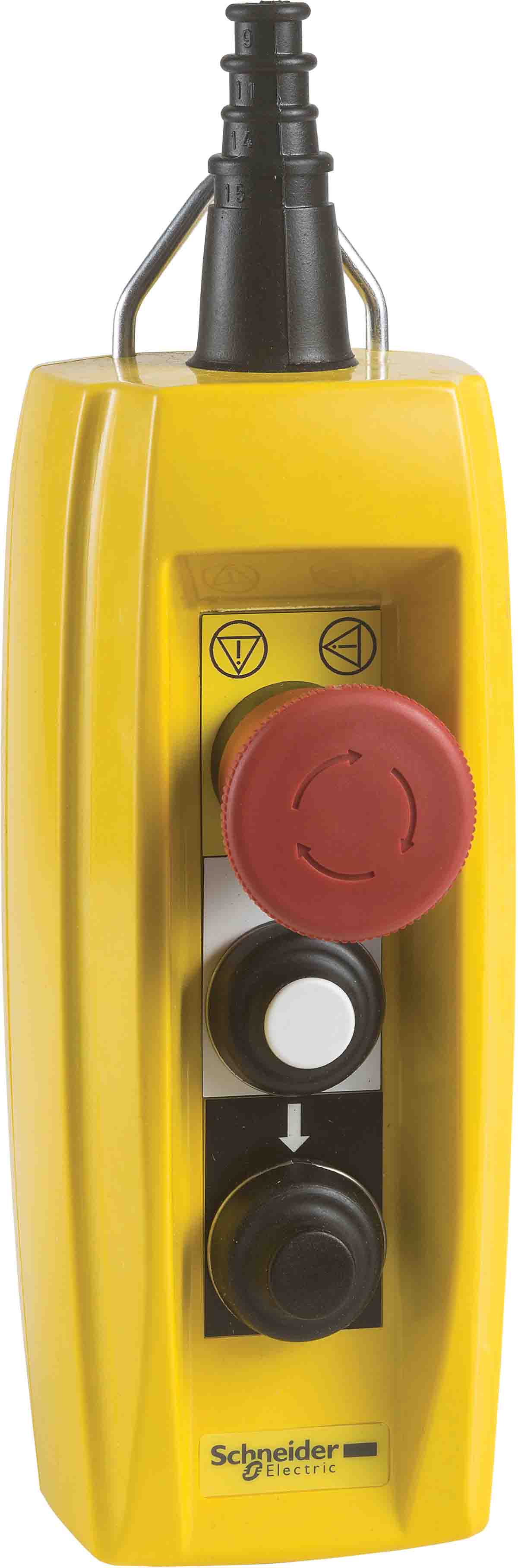 Schneider Electric 3 NC Push Button Pendant Station