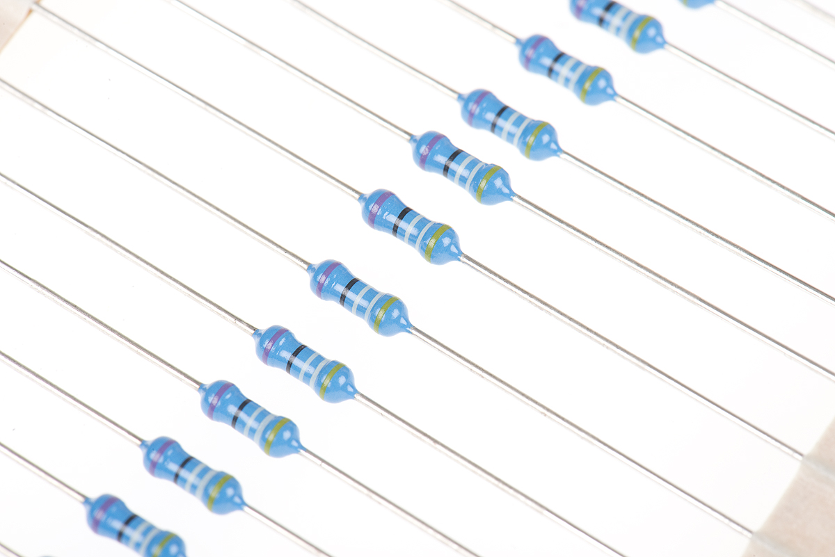 Arcol MRA0207 Series Axial Metal Film Fixed Resistor 499Ω ±0.1% 0.25W ±15ppm/°C