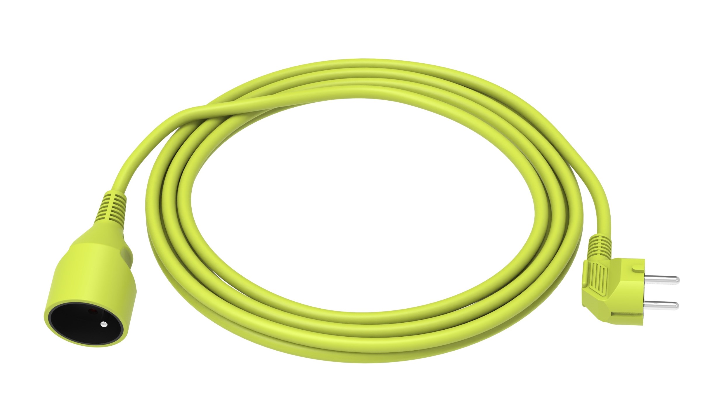 RS PRO 10m 1 Socket Type E - French Extension Lead, 250V, IP20