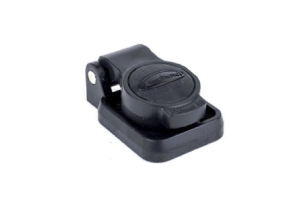 Amphenol Industrial Male Black Sealing Cap IP65 for use with HPT-3-MD and HPT-3-MDW Power Connectors