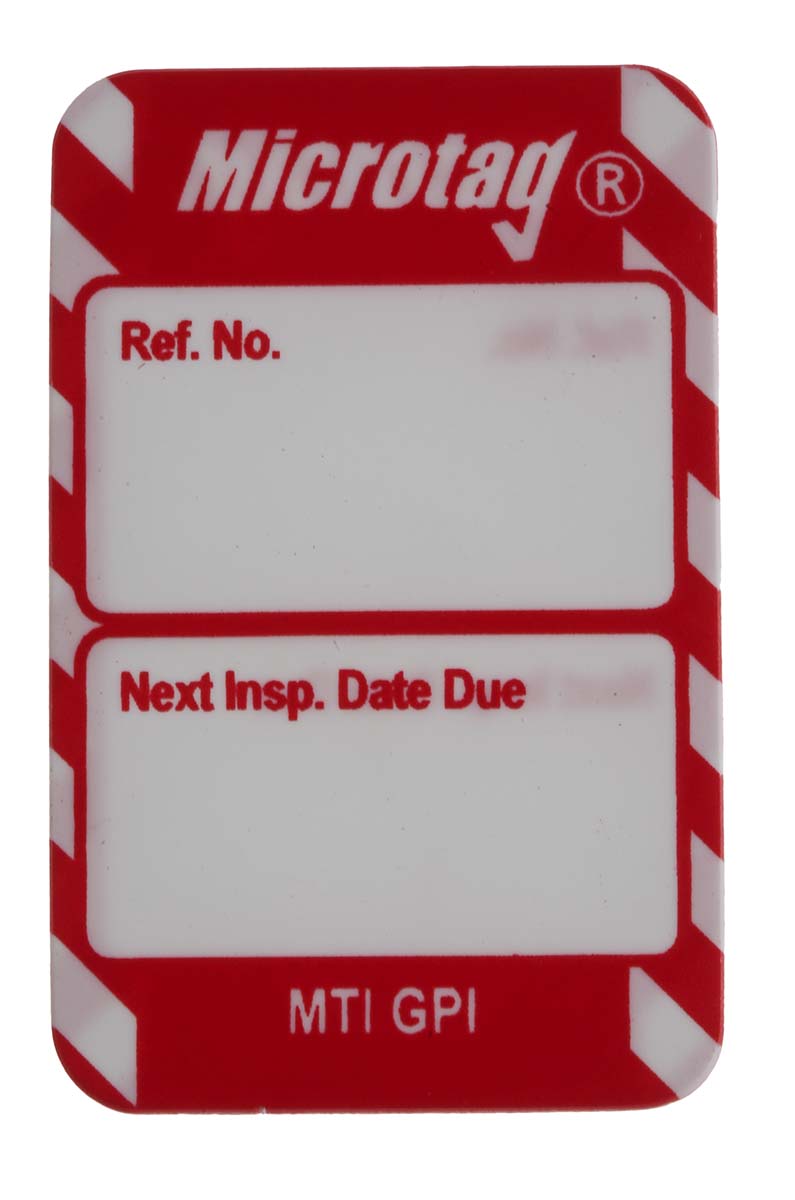 Brady White on Red Safety Prohibition Tag, English Language, 1 per Pack