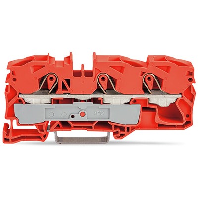 WAGO 2016-1302 TOPJOB S Series Orange, 16mm², 1-Level, Push In Termination, ATEX, CSA, IECEx