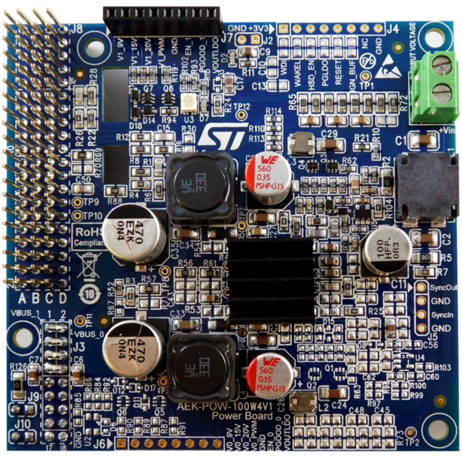 STMicroelectronics AEK-POW-100W4V1 DC-DC Converter for L5964 for L5964