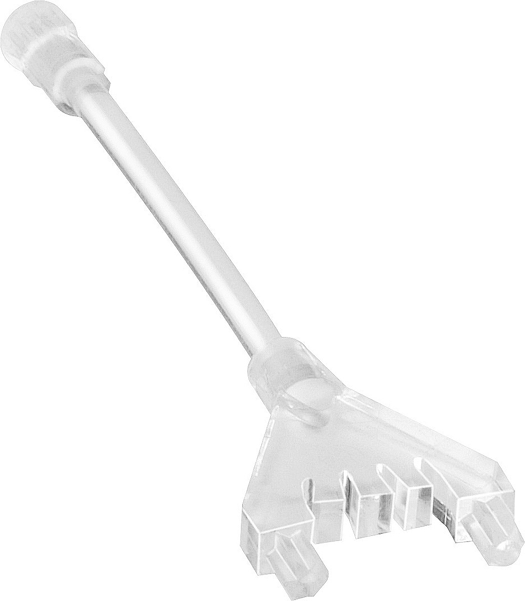 1294.2000 MENTOR, PCB Mounted Flexible LED Light Pipe, Clear Round Lens