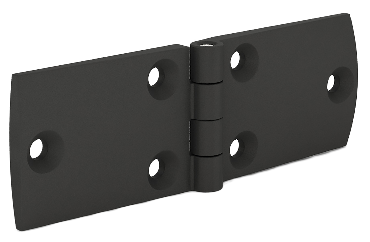 Pinet Polyamide Back Flap Hinge, Screw Fixing, 40mm x 120mm x 5.2mm