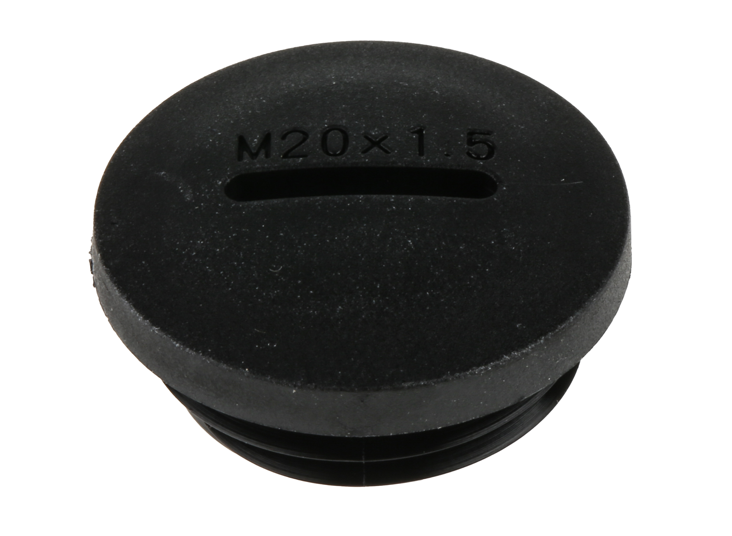 RS PRO Blanking Plug, M20, 19.9mm Hole Diameter, Nylon 66, 24mm Diameter, Threaded