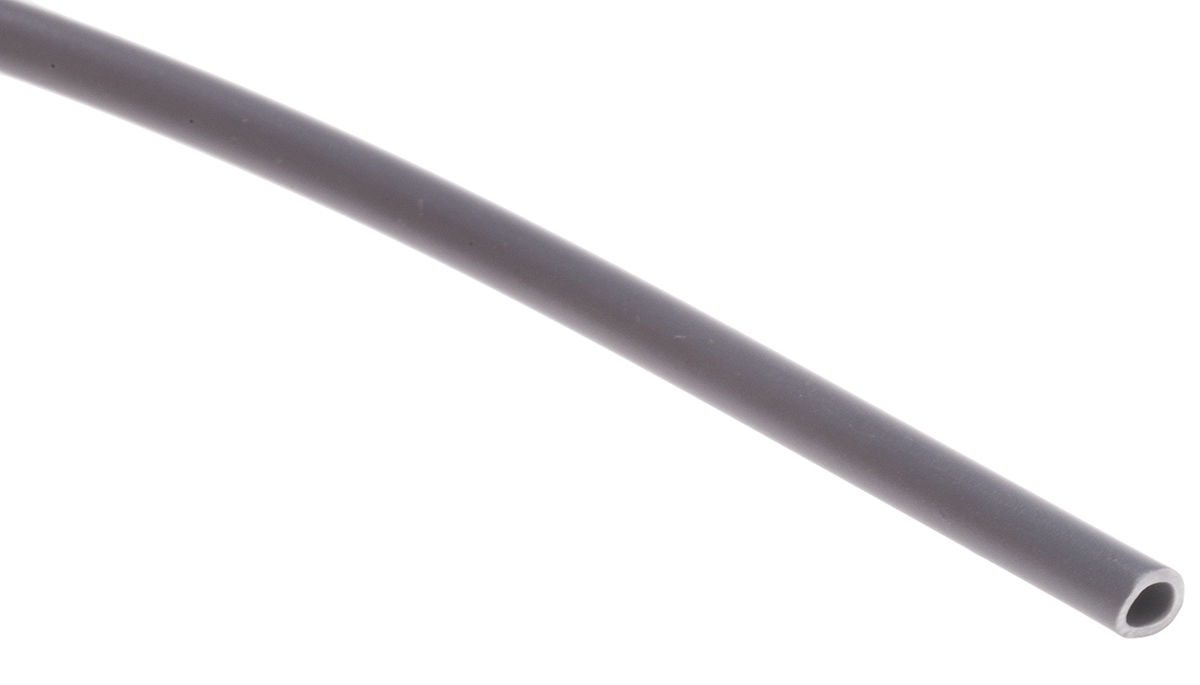 RS PRO PVC Grey Cable Sleeve, 2mm Diameter, 50m Length