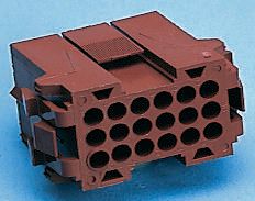 TE Connectivity, Metrimate Male Connector Housing, 5.08mm Pitch, 12 Way, 4 Row