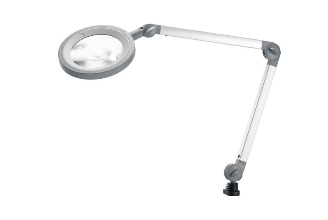 Waldmann 113525000-00698859 LED Magnifying Lamp with Magnifying Lens, 3.5dioptre, 160mm Lens Dia., 160mm Lens
