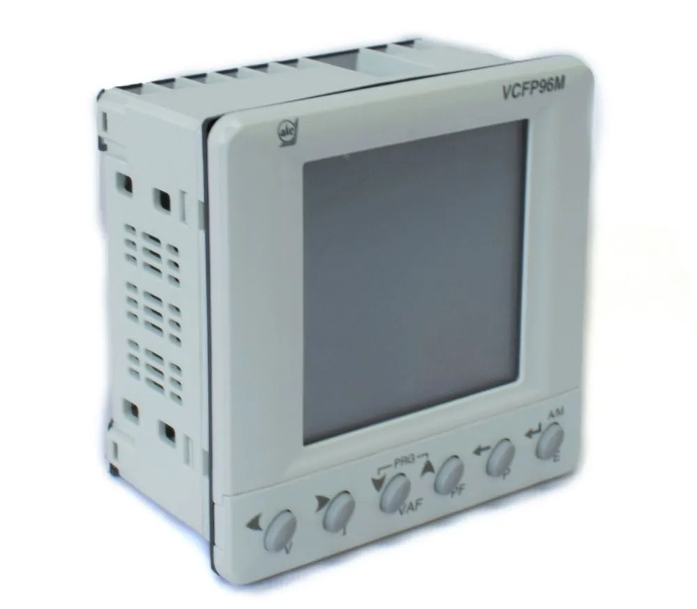 ATC VCFP96M LCD Digital Panel Multi-Function Meter, 91.5mm x 91.5mm