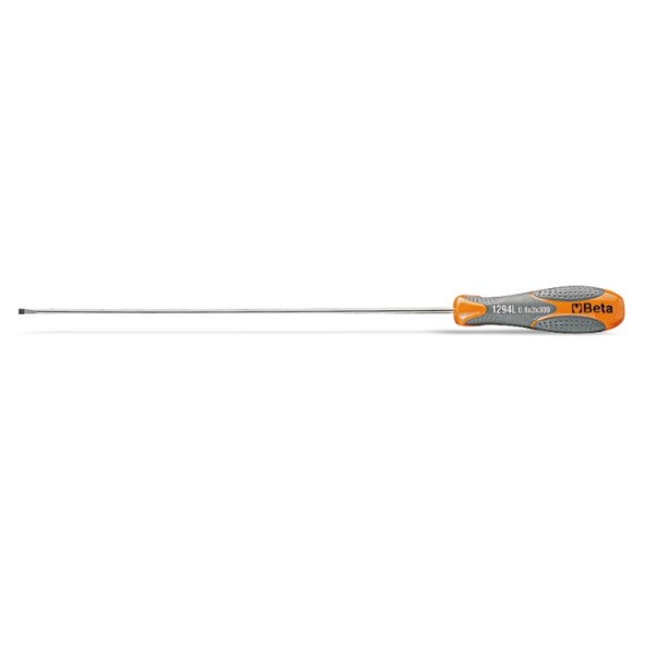 BETA Slotted  Screwdriver, 4 mm Tip, 400 mm Blade, 496 mm Overall